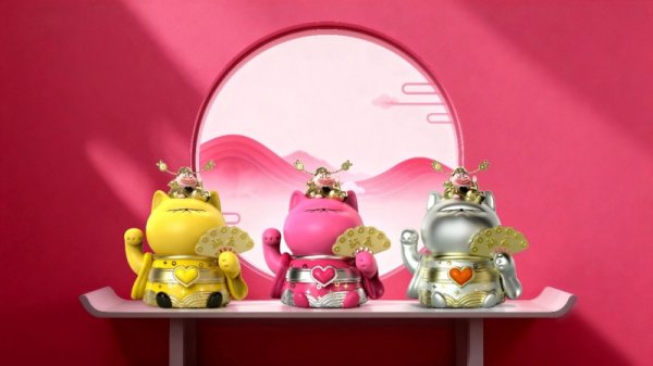 深圳股指期货配资 猫猫在上：以设计向善开辟中华潮玩招财猫新赛道